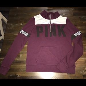 PINK pullover sweatshirt